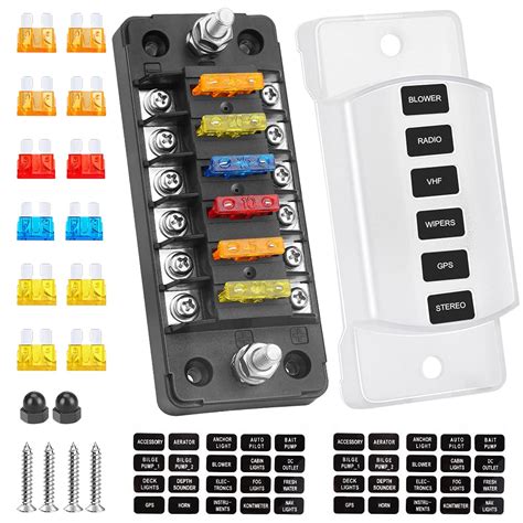 waterproof automotive fuse box